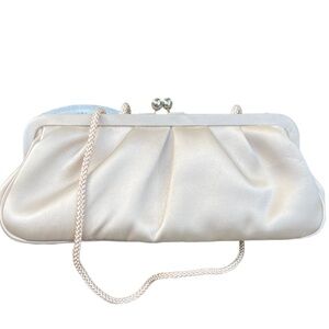 Talbots satin evening bag used once